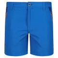 Oxford Blue-New Royal - Front - Regatta Childrens-Kids Sorcer Mountain III Shorts