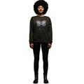 Dark Khaki - Side - Regatta Womens-Ladies Christian Lacroix Beauvision Butterfly Sweatshirt