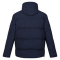 Navy - Back - Regatta Mens Falkner Padded Jacket