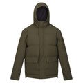 Dark Khaki - Front - Regatta Mens Falkner Padded Jacket