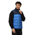 Strong Blue-Navy - Side - Regatta Mens Vintage Colour Block Gilet