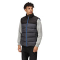 Seal Grey-Black - Side - Regatta Mens Vintage Colour Block Gilet