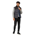 Seal Grey-Black - Lifestyle - Regatta Mens Vintage Colour Block Gilet