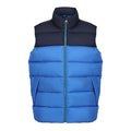 Strong Blue-Navy - Front - Regatta Mens Vintage Colour Block Gilet