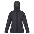 Seal Grey - Front - Regatta Womens-Ladies Raddick Logo Waterproof Jacket