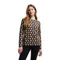 Tiny Elm Grey - Lifestyle - Regatta Womens-Ladies Orla Kiely Leaves Long-Sleeved T-Shirt