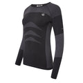 Black-Black - Lifestyle - Dare 2B Womens-Ladies In The Zone II Base Layer Set