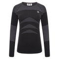 Black-Black - Back - Dare 2B Womens-Ladies In The Zone II Base Layer Set