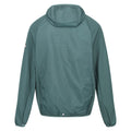 Ivy Moss-Sea Pine - Back - Regatta Mens Highton Lite Hybrid Hooded Soft Shell Jacket