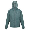 Ivy Moss-Sea Pine - Front - Regatta Mens Highton Lite Hybrid Hooded Soft Shell Jacket