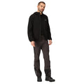 Black - Close up - Regatta Mens Woodard Lightweight Jacket