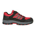 Red-Black - Pack Shot - Regatta Mens Sandstone Safety Trainers