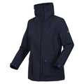 Navy - Side - Regatta Womens-Ladies Novalee Raincoat