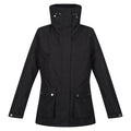 Black - Front - Regatta Womens-Ladies Novalee Raincoat