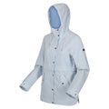 Powder Blue - Side - Regatta Womens-Ladies Bayla Waterproof Jacket