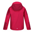 Pink Potion-Berry Pink - Back - Regatta Childrens-Kids Highton IV Waterproof Jacket