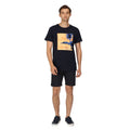 Navy - Close up - Regatta Mens Cline VII California Heatwave T-Shirt