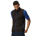 Black-New Royal - Side - Regatta Mens Navigate Fleece Gilet