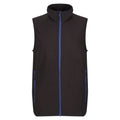 Black-New Royal - Front - Regatta Mens Navigate Fleece Gilet