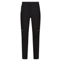 Black - Front - Regatta Mens X-Pro Beacon Stretch Waterproof Trousers