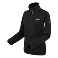 Black-Light Vanilla - Side - Regatta Womens-Ladies Ravenhill Full Zip Fleece Top