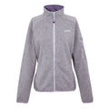 Lilac Hint-Wisteria - Front - Regatta Womens-Ladies Ravenhill Full Zip Fleece Top