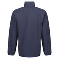 Navy-French Blue - Back - Regatta Mens Navigate Half Zip Fleece