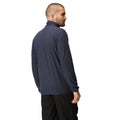 Navy-French Blue - Lifestyle - Regatta Mens Navigate Half Zip Fleece