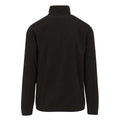 Black-Lime Green - Back - Regatta Mens Navigate Half Zip Fleece