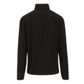 Black-Orange Pop - Back - Regatta Mens Navigate Half Zip Fleece