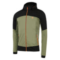 Olivine Green-Black - Side - Dare 2B Mens Mountaineer Soft Shell Jacket