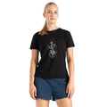 Black - Lifestyle - Dare 2B Womens-Ladies Tranquility II Flowers T-Shirt