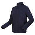 Navy - Side - Regatta Womens-Ladies Clemence IV Full Zip Fleece