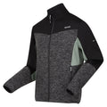 Ash-Black Marl - Side - Regatta Mens Coladane VI Marl Full Zip Fleece Jacket