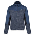 Moonlight Denim-Moonlight Denim Marl - Front - Regatta Mens Coladane VI Marl Full Zip Fleece Jacket