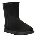 Black - Front - Regatta Womens-Ladies Risely Waterproof Faux Fur Lined Winter Boots