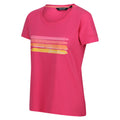 Hot Pink - Side - Regatta Womens-Ladies Filandra VIII T-Shirt