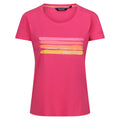 Hot Pink - Front - Regatta Womens-Ladies Filandra VIII T-Shirt