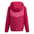 Pink Potion-Flamingo Pink - Back - Regatta Childrens-Kids Kielder VIII Hybrid Jacket