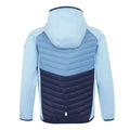 Clear Sky-Coronet Blue - Back - Regatta Childrens-Kids Kielder VIII Hybrid Jacket