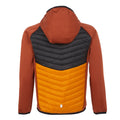 Red Ochre-Black - Back - Regatta Childrens-Kids Kielder VIII Hybrid Jacket