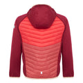 Rumba Red-Red Sky - Back - Regatta Childrens-Kids Kielder VIII Hybrid Jacket