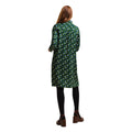 Shadow Elm Emerald - Back - Regatta Womens-Ladies Orla Kiely Leaf Print Dress