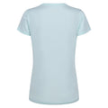 Bleached Aqua - Back - Regatta Womens-Ladies Fingal Edition Plain T-Shirt