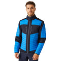 Strong Blue-Navy - Side - Regatta Mens E-Volve Thermal Hybrid Jacket