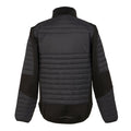 Ash-Black - Back - Regatta Mens E-Volve Thermal Hybrid Jacket