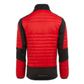 Classic Red-Black - Back - Regatta Mens E-Volve Thermal Hybrid Jacket