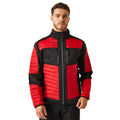 Classic Red-Black - Side - Regatta Mens E-Volve Thermal Hybrid Jacket