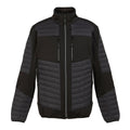 Ash-Black - Front - Regatta Mens E-Volve Thermal Hybrid Jacket