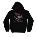 Black - Front - Iron Maiden Unisex Adult The Trooper Hoodie